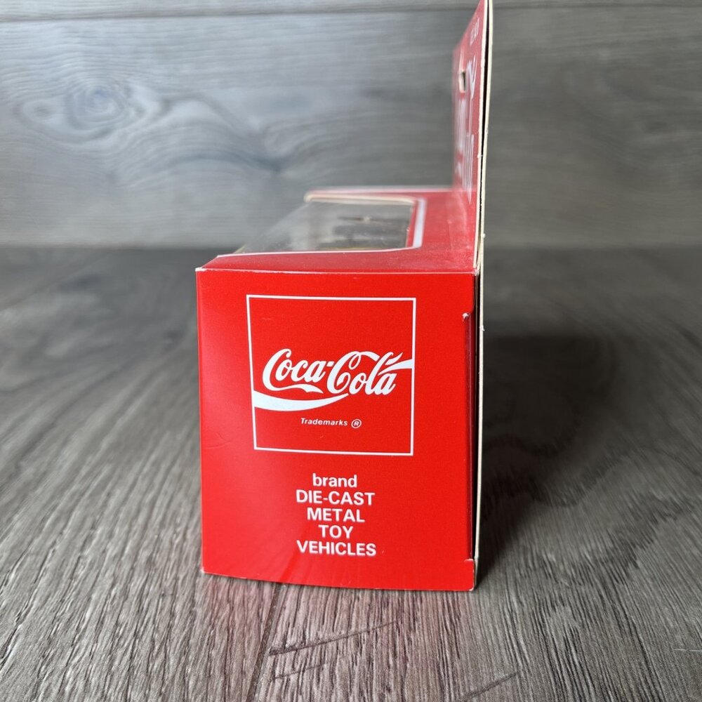 Hartoy Die-cast Metal Coca-Cola Dodge Plateau Toy Truck Yellow Pickup 1979 - Picture 5 of 10
